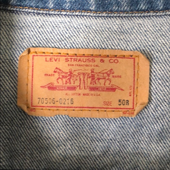 Levi's trucker jean jacket - Picture 4 of 5